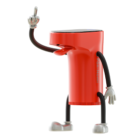 ポンのみくん(レッド)